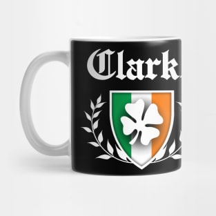 Clarke Shamrock Crest Mug